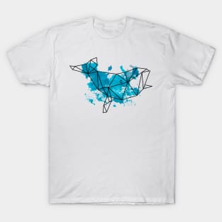 Geomtric whale T-Shirt